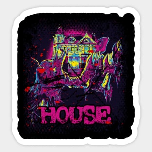 Unveiling The Secrets House Film Enigma Tee Sticker